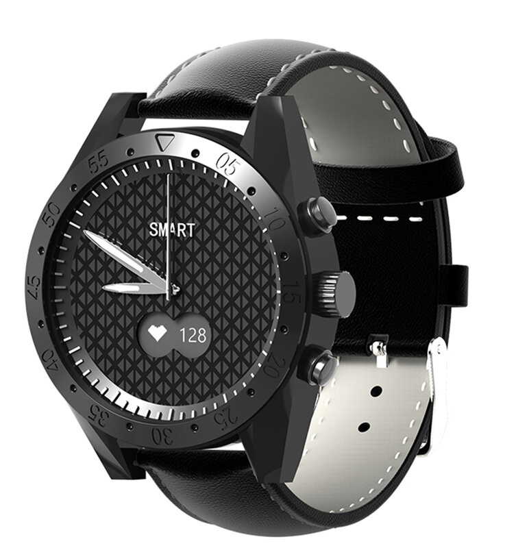 Reloj inteligente híbrido para Android e ios, reloj deportivo con control del ritmo cardíaco y de la presión sanguínea y del sueño