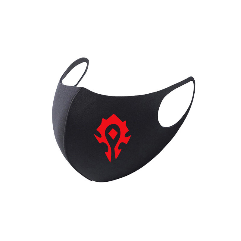 World of Warcraft Mask Cosplay Prop Peripheral Logo The Alliance or The Horde Adult Dust Masks