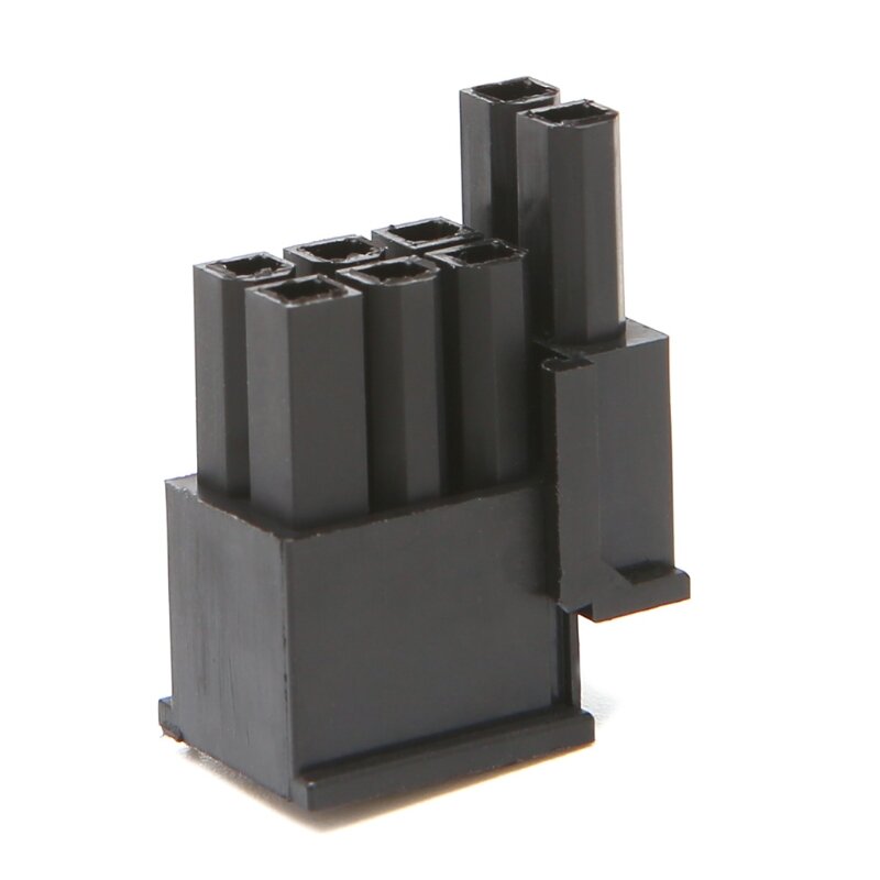 30 Pcs 4,2mm 6 + 2 Pin Male Power Stecker Kunststoff Shell Für PC Grafikkarte PCIE Drop Verschiffen