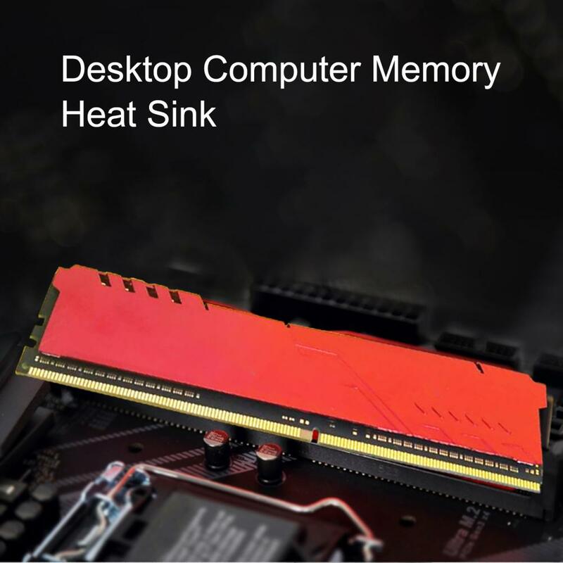Universal Desktop Computer Memory Aluminum Heat Sink Cooler Cooling Radiator for DDR3/DDR4 RAM