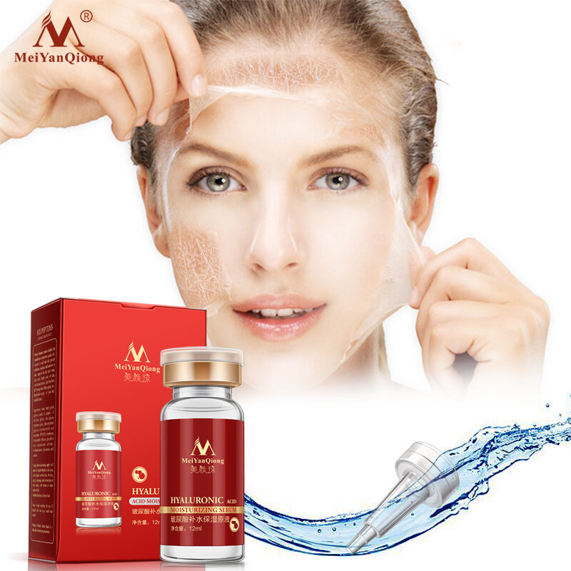 Soro da cara do caracol ácido hialurónico hidratante essência líquido encolher poros clareamento anti-rugas tratamento anti-envelhecimento acne pele