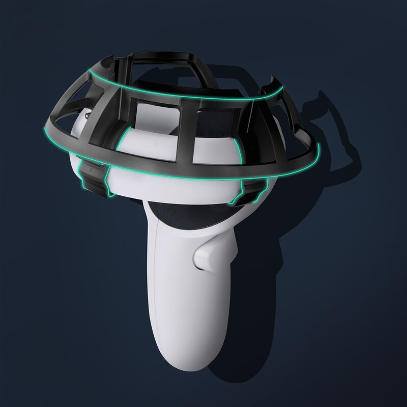 Кольцо для защиты от столкновений для Oculus Quest 2 VR, защитное кольцо для сенсорного контроллера, защитное кольцо для контроллера Oculus Quest 2, аксес...