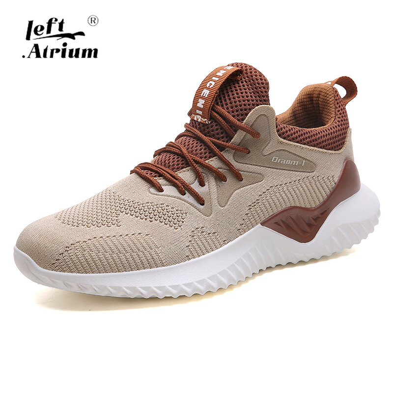 2020 Hot Sale Four Seasons Running Shoes Men Lace-up Athletic Trainers Zapatillas Sports Shoes Men Outdoor Walking Sneakers