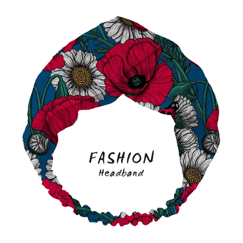 Bandeau élastique à nœud croisé pour femmes, accessoires pour cheveux, motif texturé bois, élégant, chouchous, à la mode, 2020