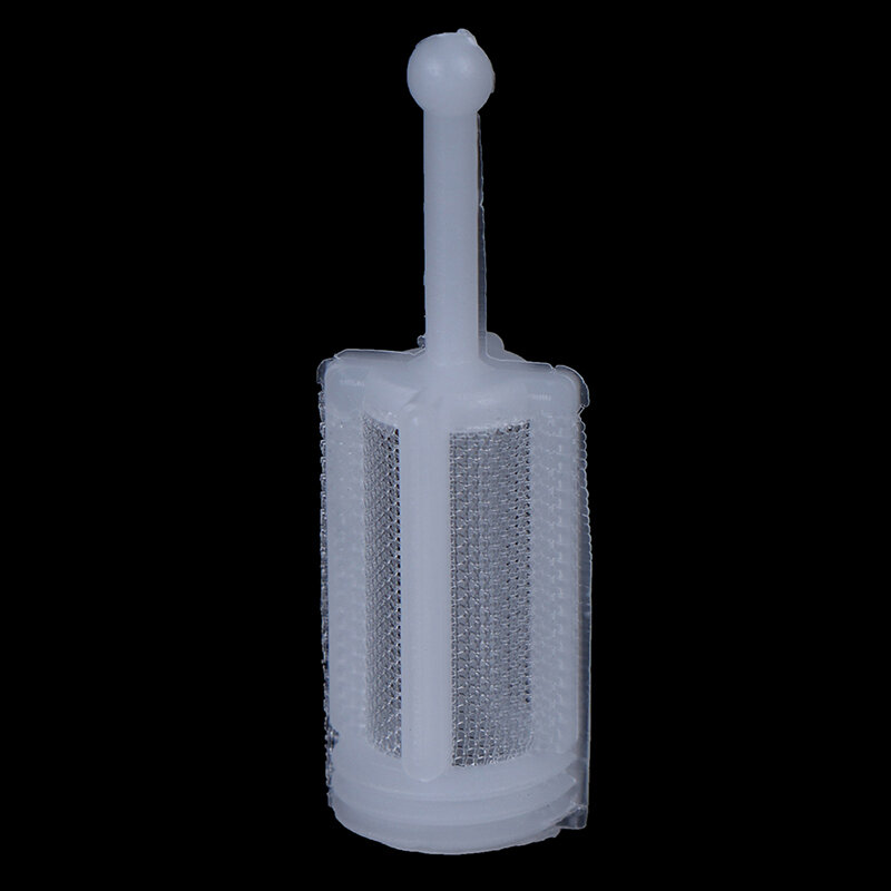 10 pces gravidade tipo plástico spray pistola filtro pote diâmetro 11mm filtro efetivamente isolado todos os tipos de resíduos de sujeira