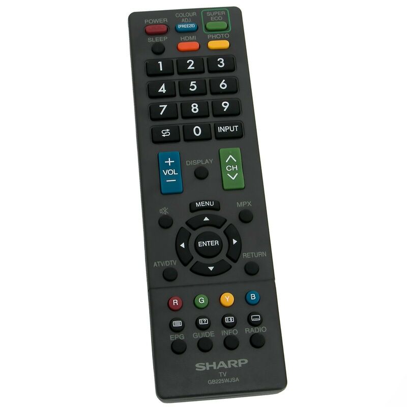 New GB225WJSA Remote Control fit for Sharp TV Remote LCD LED Smart TV