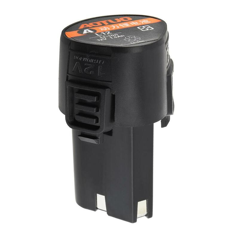 Universal Rechargeable Capacity Li-ion Battery  12V  Electric Drill Battery Cordless Screwdriver Charger Battery For Power Tools