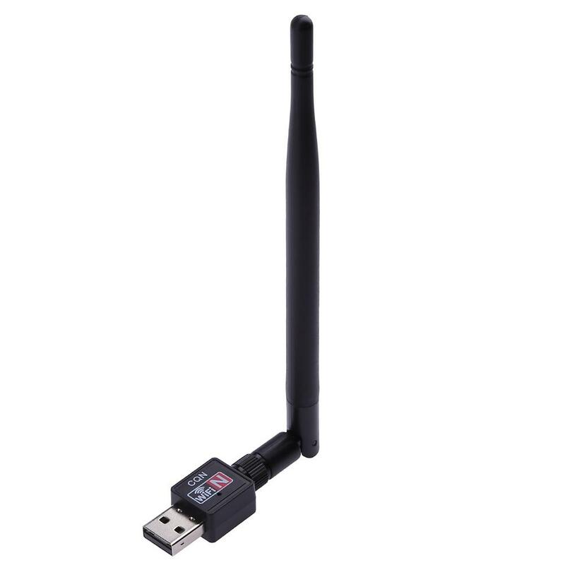 Wifi Wifi Wifi 600M USB 2.0 Wifi Routerอะแดปเตอร์ไร้สายการ์ดเครือข่ายLAN 5 DBIเสาอากาศสำหรับแล็ปท็อปคอมพิวเตอร์internat TV