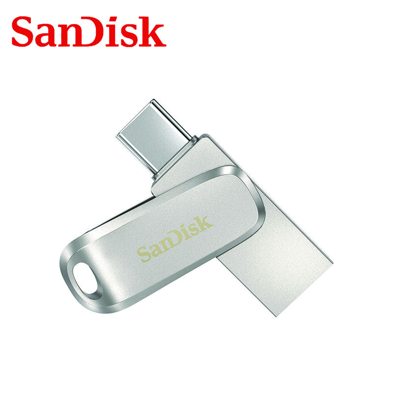 SanDisk Original Dual USB Flash Drive OTG Type-C Pen Drive 512GB 256GB 128GB 64GB up to 150MB/s 32GB Pendrive USB 3.1 Flash Disk