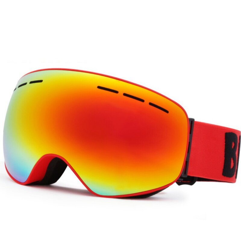 Óculos de esqui camadas duplas uv400 anti-nevoeiro snowboard eyewear anti-nevoeiro grande máscara de esqui óculos neve snowmobile novo