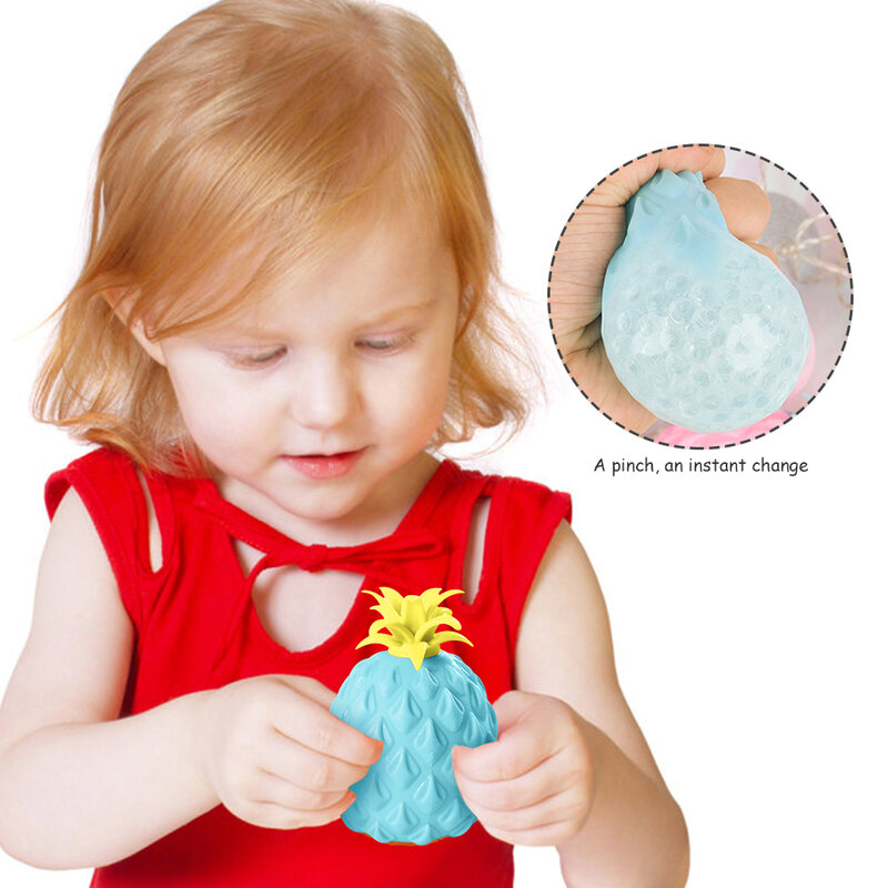 Bola de piña suave antiestrés para niños y adultos, juguete antiestrés, antiestrés, creativo, sensorial, regalo