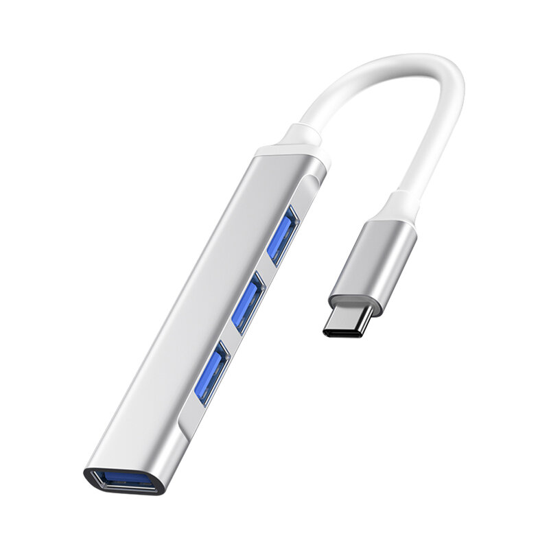 ประเภท C USB C HUB 3.0 3.1 4พอร์ต Splitter Adapter OTG สำหรับ Lenovo HUAWEI Xiaomi Macbook Pro 15 air Pro อุปกรณ์เสริม USB Hub