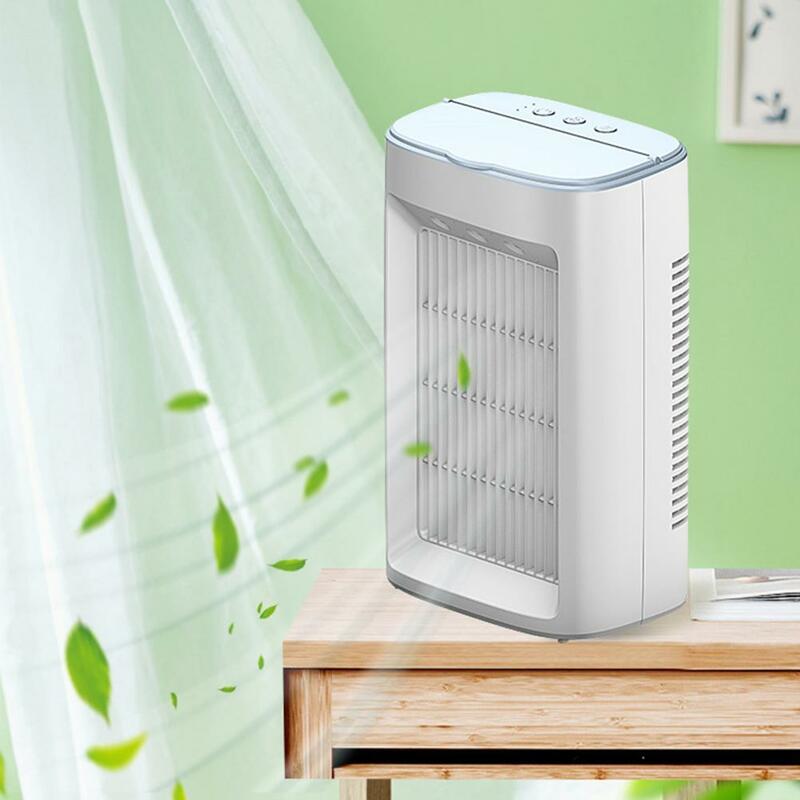 3 Sprays ABS 3-gear Wind Levels Adjustable Air Humidifier Purifier for Dormitory