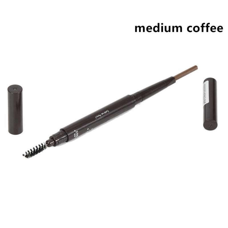 5 Colors Eyebrow Pencil Natural Waterproof No Blooming Rotating Automatic Eye Brow Pencil With Brush Brown Beauty Cosmetic TSLM1