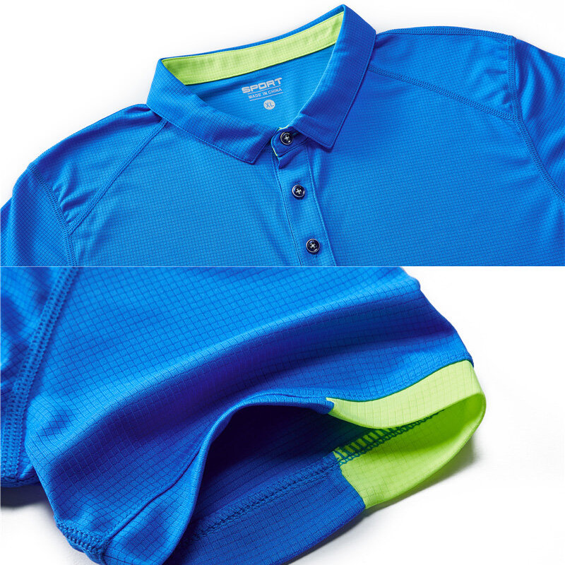 Custom embroidery design your own polo shirt logo-company work uniform printing text or diy photos