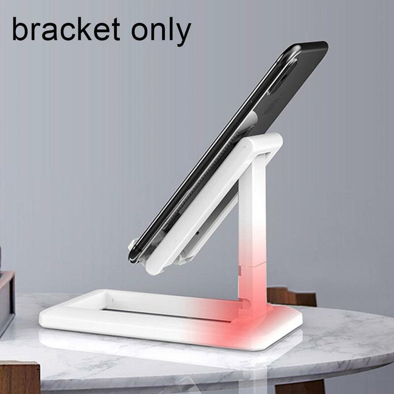 Desktop Mobile Phone Holder Plastic Folding Lift Video Xiaomi Huawei Tablet Stand For iPhone Samsung Live M4X4