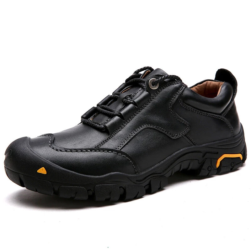 2021new durável dos homens sapatos de segurança couro genuíno oxford sapatos casuais à prova dwaterproof água para homens confortáveis tênis de trabalho masculino
