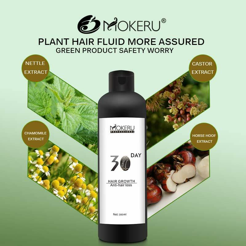 Mokeru330ml Natual Herbal Castor Oil Hair Growth Oil Liquid Spray Growth Oil Anti Hair Loss Products For Baldness Treatment
