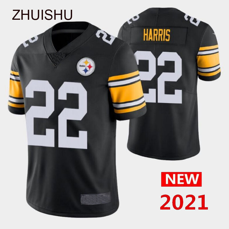 2021 Steelers мужской Регби Джерси Размер: S-M-L-XL-2XL-3XL высшее качество