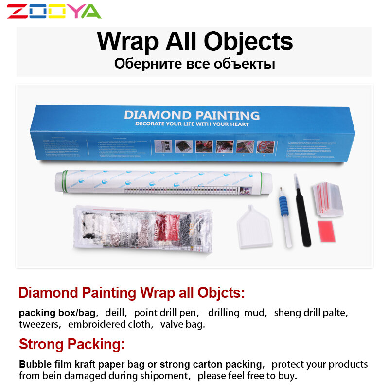 Zooya 5D Diy Diamond Mozaïek Dieren Volledige Vierkante Ronde Diamant Schilderen Kat Strass Mozaïek Volledige Layout Home Decoratie Gift