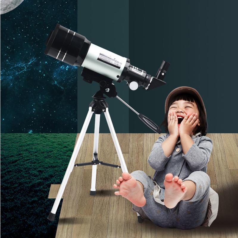 Telescopio astronómico de alta potencia HD para estudiantes, dispositivo de observación de estrellas en el espacio profundo, ideal para estudiantes de ciencia y educación, 30070