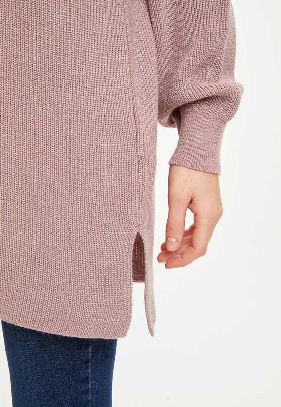 DeFacto зимняя женская рубашка трико Туника женский длинный пуловер новые модные Season-R1212AZ20WN