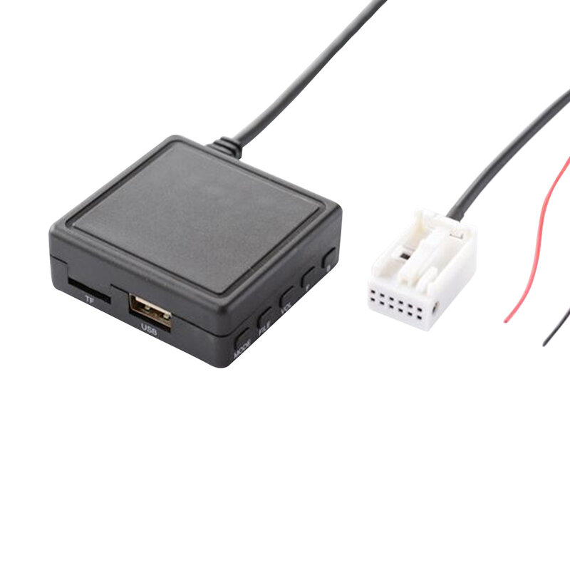 Il modulo adattatore compatibile Bluetooth per auto audio stereo 12V supporta la scheda TF USB AUX per BMW E60 E63 E64 E65 E66 1 serie 3