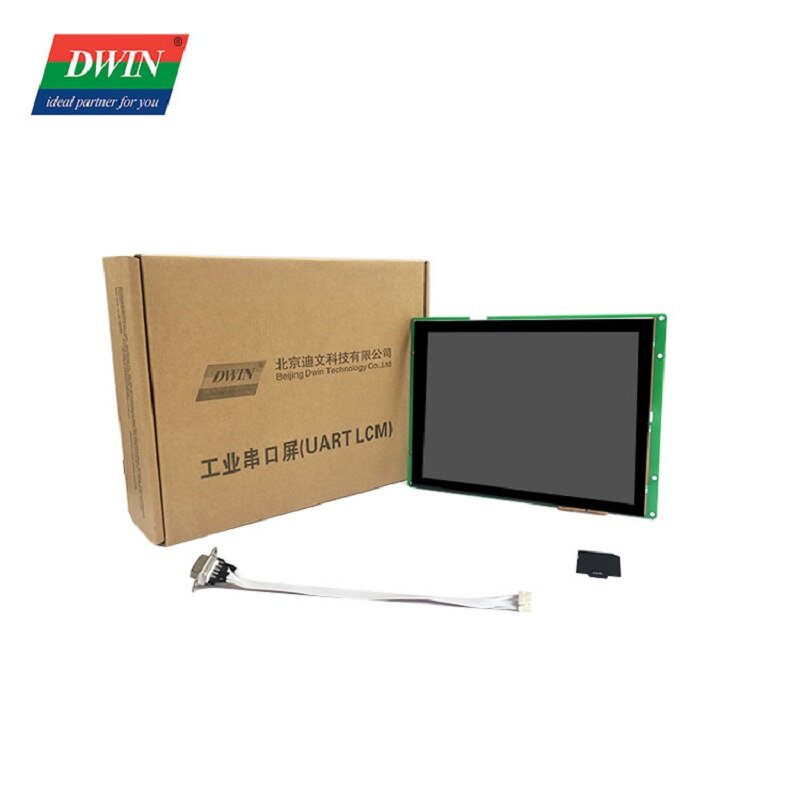 Dwin T5 HMI inteligentny wyświetlacz 5.0 "480*272 65K kolorowy wyświetlacz LCD moduł ekran z rezystancyjnym pojemnościowy Panel dotykowy DMT48270C050_07WT