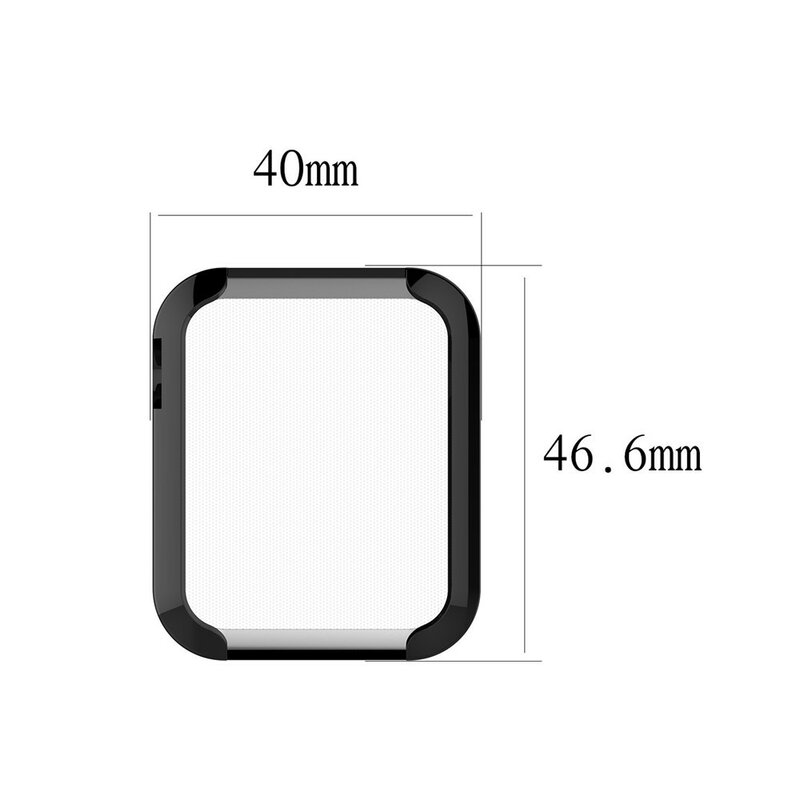 Uhr Abdeckung für Xiaomi Uhr Fall 40mm All-inclusive-schutzhülle Screen Protector für Mi uhr Anti-herbst stoßstange zubehör