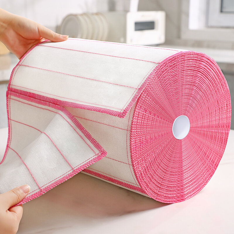 10 pçs toalha de limpeza de cozinha 8 camadas de pano de louça de algodão absorvente não-vara de óleo reutilizável pano de limpeza ferramentas de cozinha gadgets