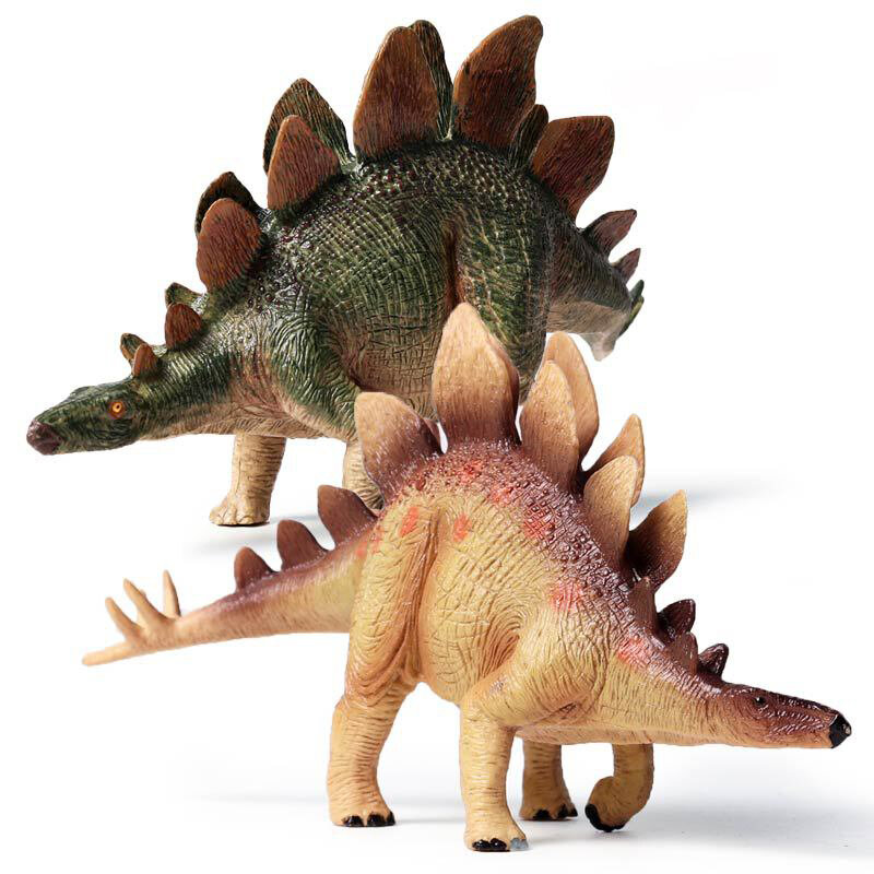 Baru Jurassic Stegosaurus Herbivora Dinosaurus Model Figurin Plastik Solid Action Figure Hewan Simulasi Anak Mengumpulkan Hadiah Mainan