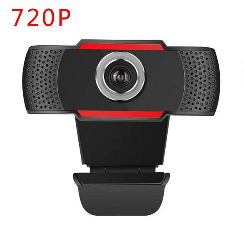Webcam HD avec microphone et prise USB 1080 P, caméra-web, caméra d'ordinateur portable et station PC, Mac, Youtube, Skype, mini-objectif