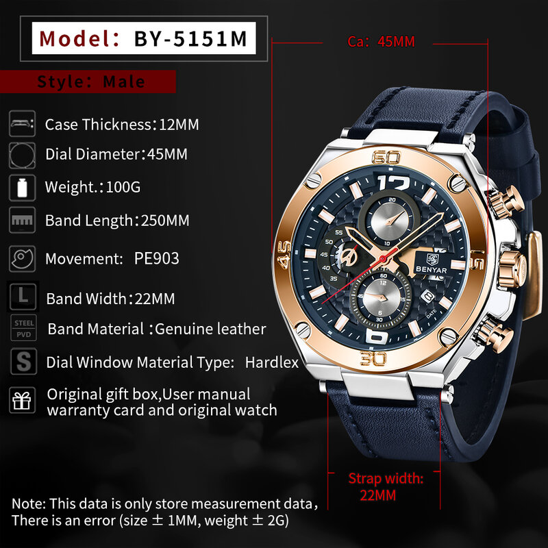 Marca superior relógios masculinos de luxo à prova dwaterproof água luminosa quartzo analógico relógio de pulso masculino relógio de negócios masculino relogio masculino