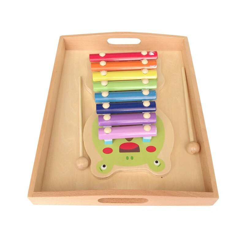 Palette en bois Montessori pour enfants, jouet éducatif préscolaire pour apprendre