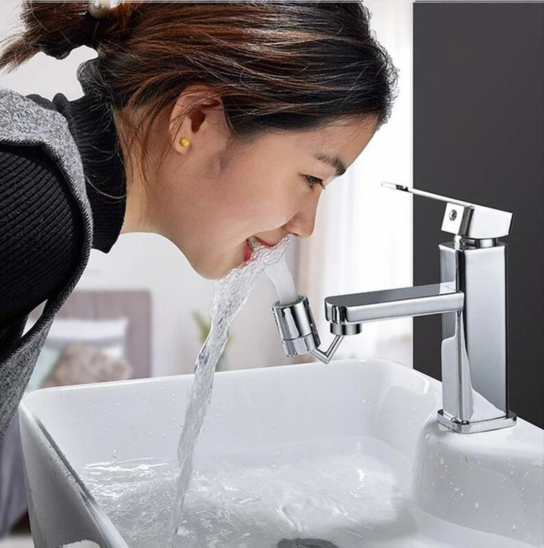 Universal Splash Faucet Spray Head 720 Degree Rotating Tap Filter Water Bubbler Faucet Aerator Kitchen Faucet Nozzle 2021