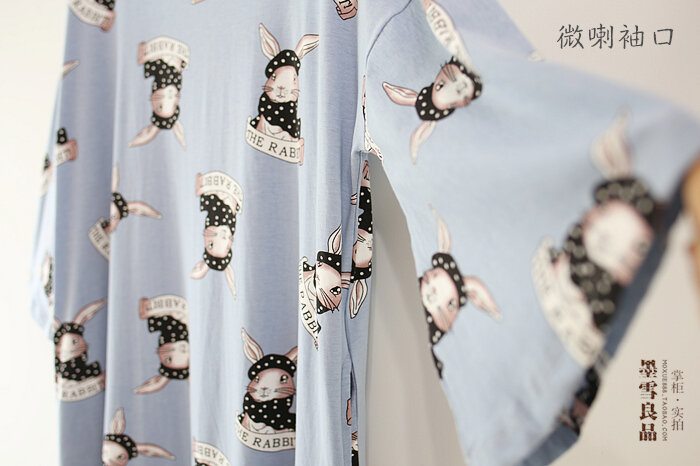 Chemise de nuit mignonne en coton pour jeunes femmes enceintes, tenue amincissante, xxxxl Fat M200, printemps, été et automne