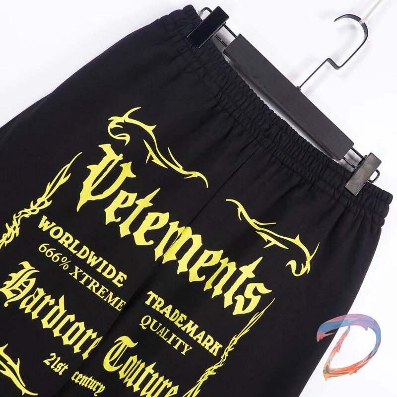 Шорты Vetement из высококачественного хлопка, удобные свободные спортивные шорты, мужские и женские повседневные парные шорты оверсайз VTM