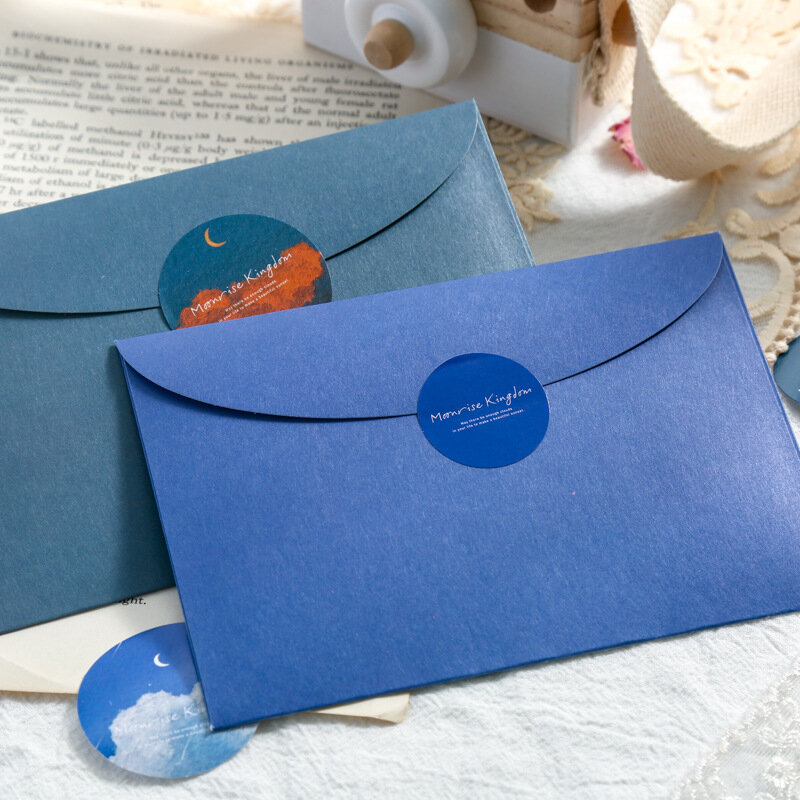 Yatniee – enveloppe décorative en papier, carte postale, lettres, fournitures de papeterie scolaire, 24 pièces/ensemble