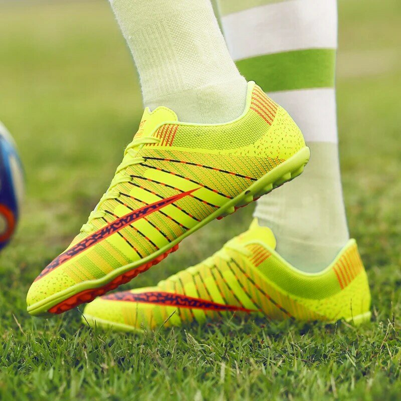Męskie buty piłkarskie Turf kryte korki Superfly futsal korki trampki buty chaussure de foot crampon Football original