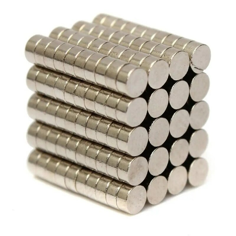 200Pcs 3x1.5mm N35 Strong Round Cylinder Blocks Rare Earth Neodymium Magnets Fridge Crafts For Acoustic Field Electronics