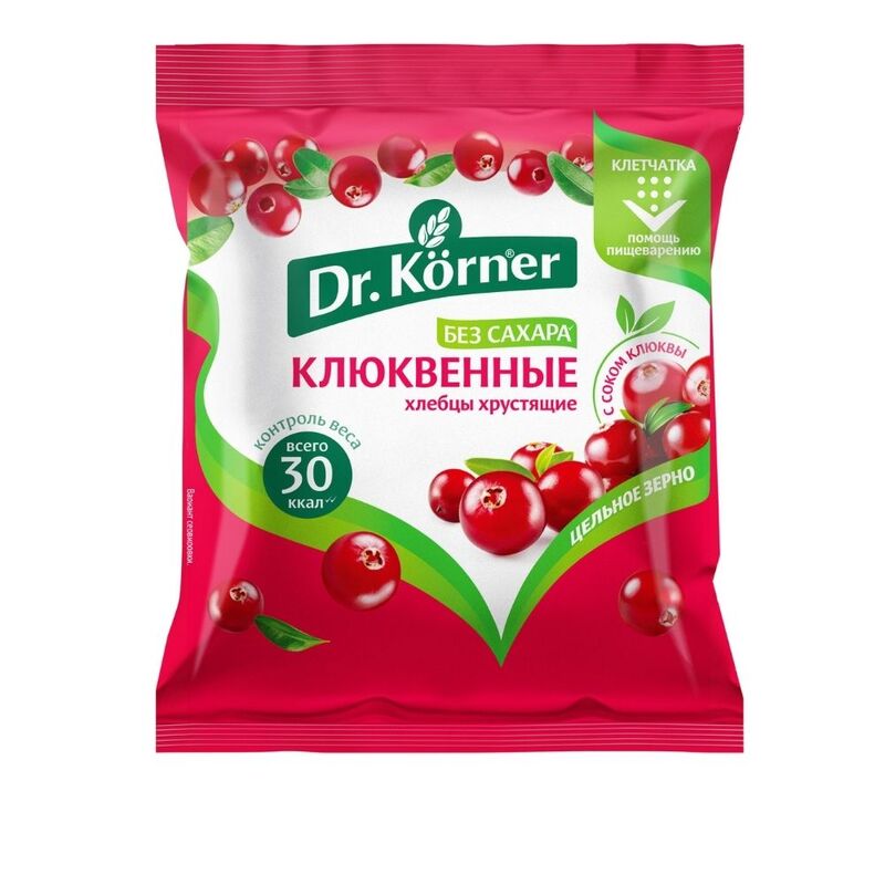 Dr Korner ขนมปัง Crispbread ธัญพืช Cranberry Fast การจัดส่งร้านขายของชำอาหารเพื่อสุขภาพแครกเกอร์ขนมขบเคี้ยวขนมต...