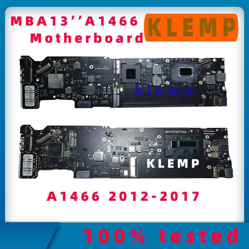 Motherboard Yang Diuji A1369 A1466 untuk MacBook Air 13 "A1466 Kabel Papan Logika 2 I5 I7 2GB 4GB 8GB 2010 2011 2012 2013-2017 Tahun