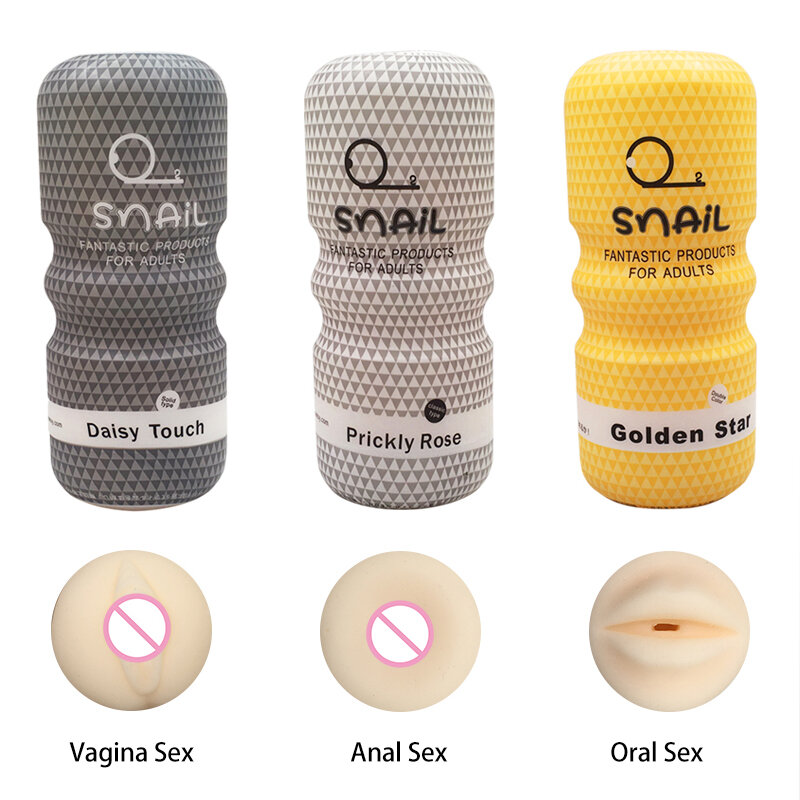 Masturbatore maschile Vagina orale figa anale tazza di masturbazione sessuale giocattolo del sesso per uomini morbido e confortevole prodotto per adulti Sex Shop