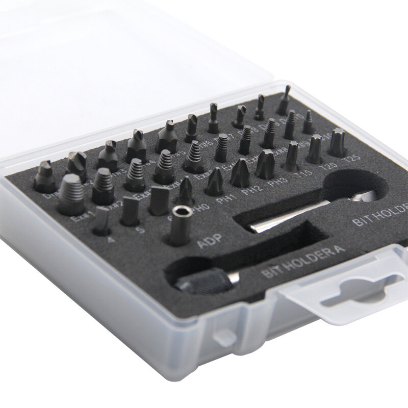 Screw Extractor Set Damaged Screw Bolt Remover Drill Bit Tool Set Stripped Screws Extractor Demolition Tools