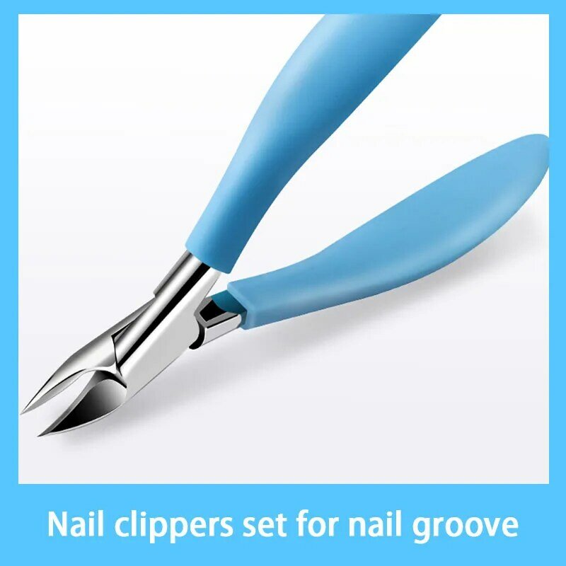 2021 Nail Ditch Special Nail Clippers Set German Small Nail Clippers Olecranon Nail Clippers Household Portable Pedicure