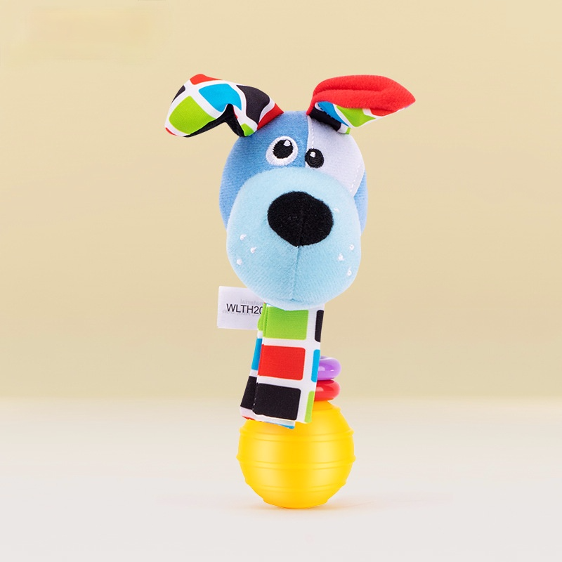 Baby Rattle Mobiles Cute Baby Toys Soft Cartoon Animal Hand Bell Rattle Soft Toddler Plush Baby Toys 0-12 Months Baby Toys