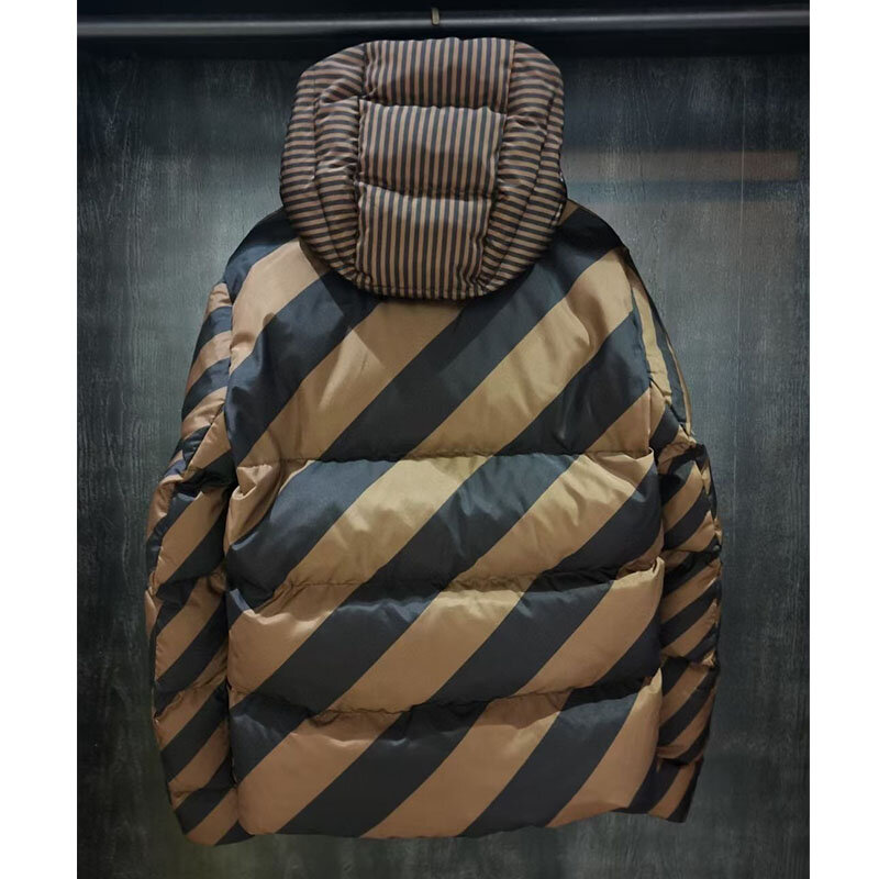 Chaqueta de invierno Reversible con capucha para hombre y mujer, chaqueta con diseño de lujo a la moda, Reversible, 2 caras, 2021