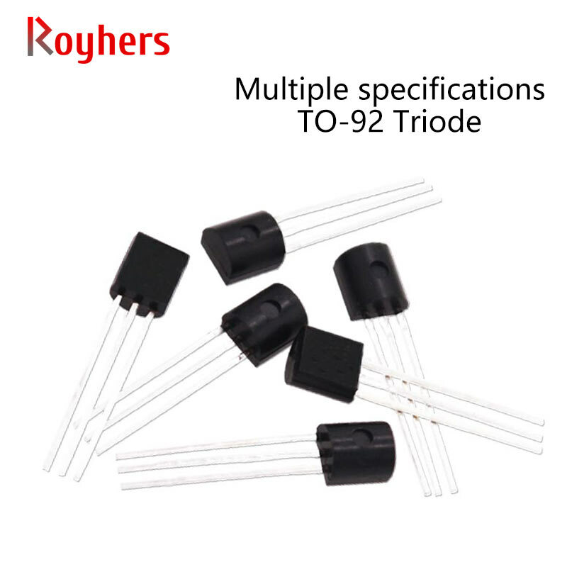 Transistor NPN S8050 S8550 S9011 S9012 S9013 S9014 S9015 S9018 SS495A SS8050 SS8550 TL431 TO-92 PNP triodo IC, 50 Uds.