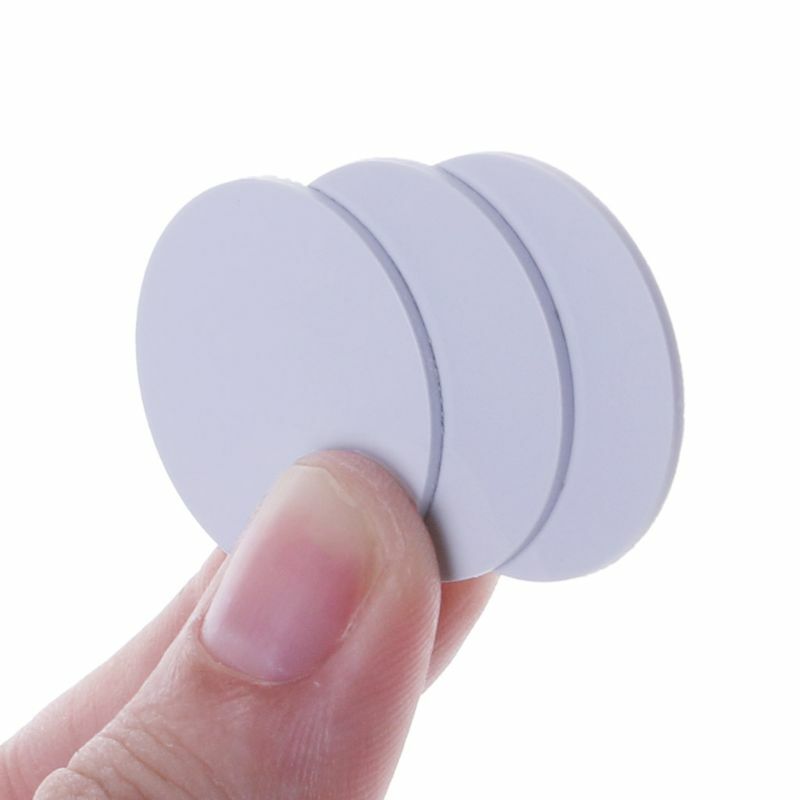 Étiquettes adhésives NFC RFID NTAG215 pour téléphone, capsule de pièce de monnaie de 25 mm, boîte de rangement ronde et transparente, lot de 10 pièces