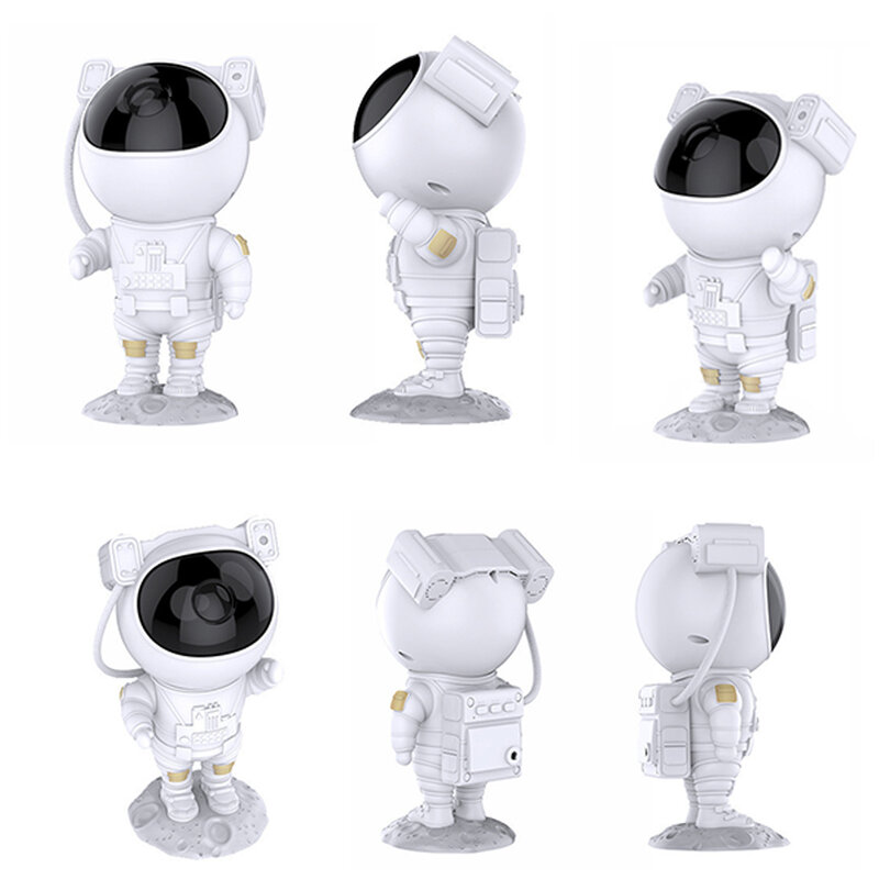 Sky Galaxy Projector Astronaut Projection Lamp LED Nightlight Decor Spaceman Table Lamp Romantic Room Decoration Christmas Gift